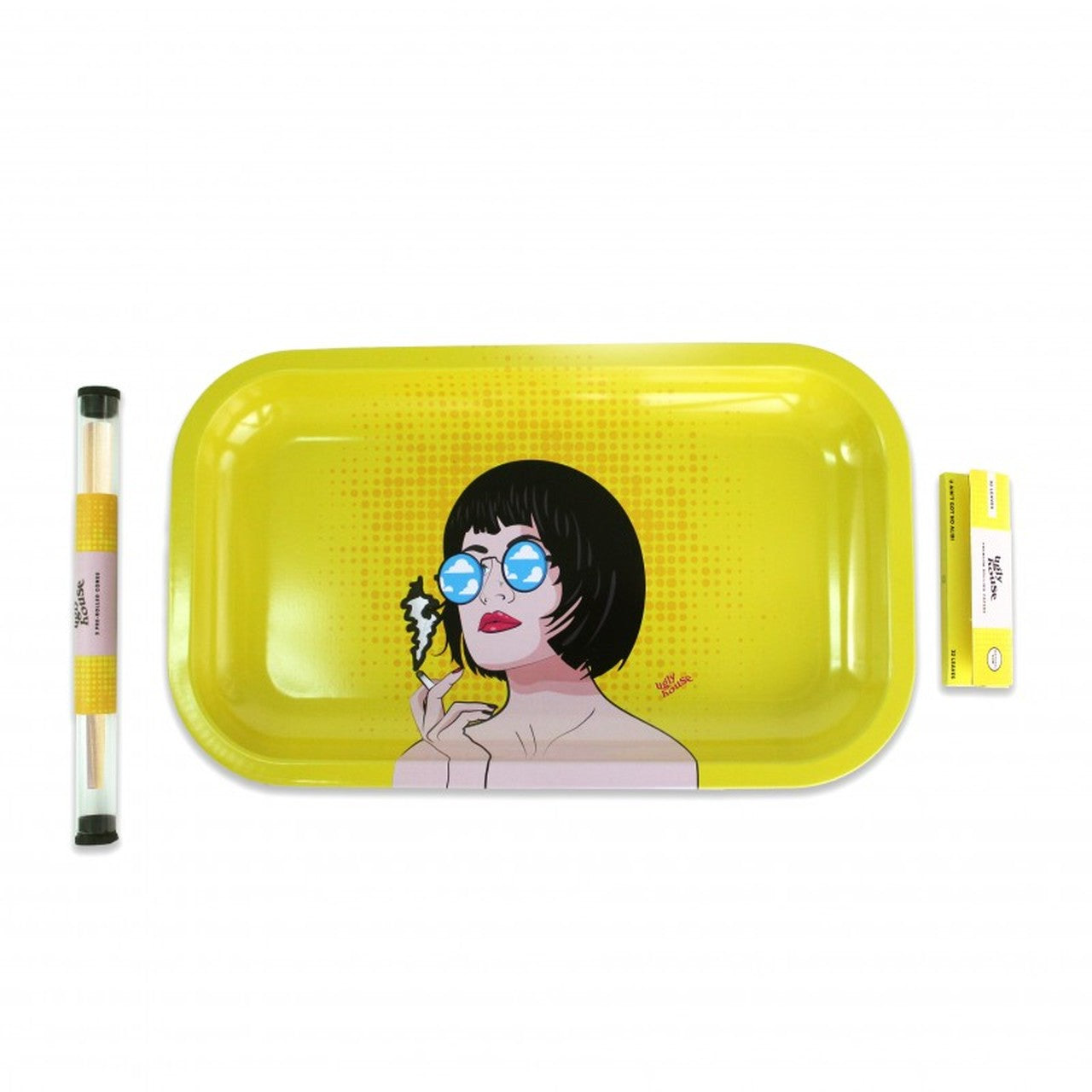ugly house pop art rolling paper tray bundle
