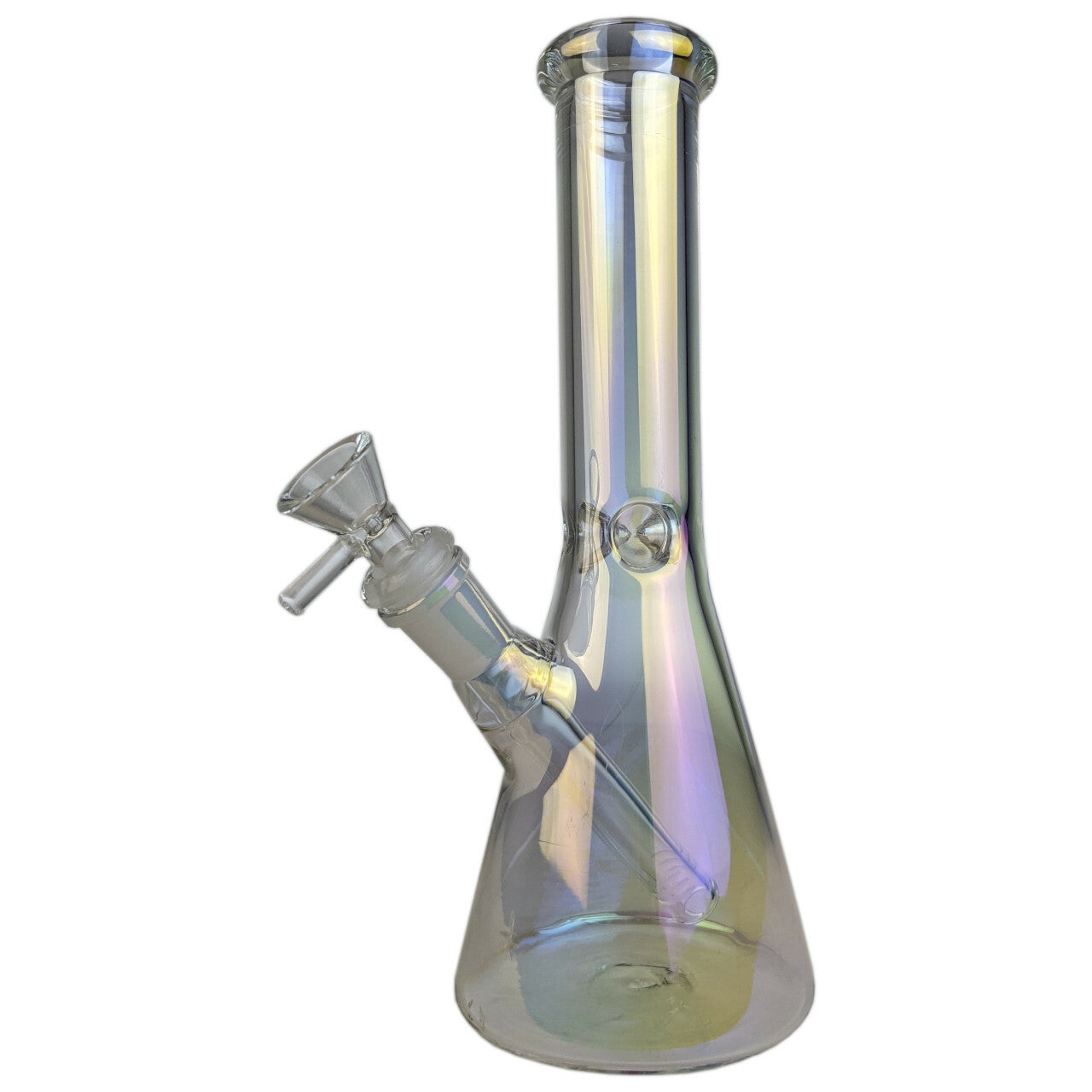 wildcat water pipes 10 inch electro plated bong pearl