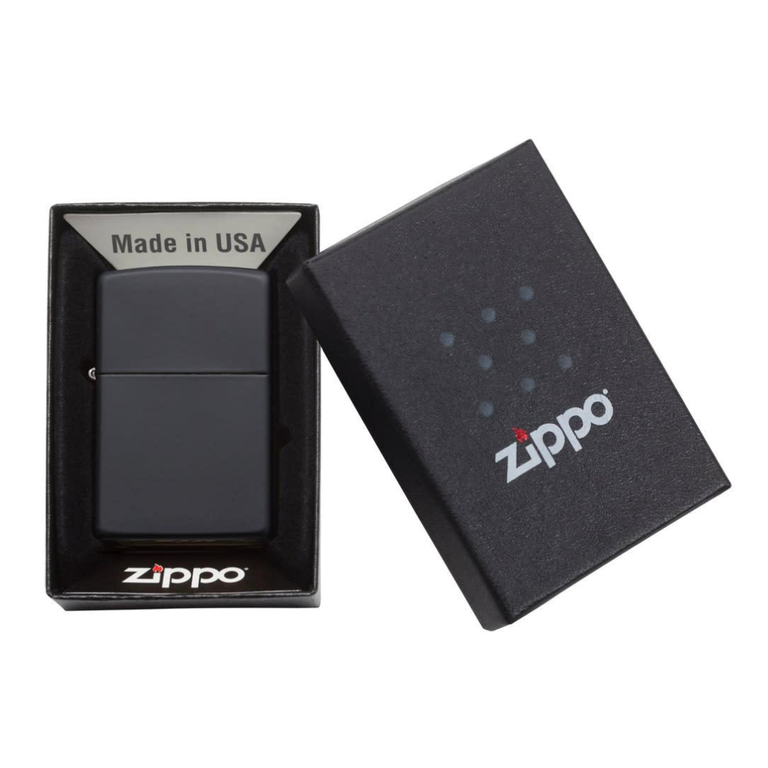 zippo lighter classic black matte box