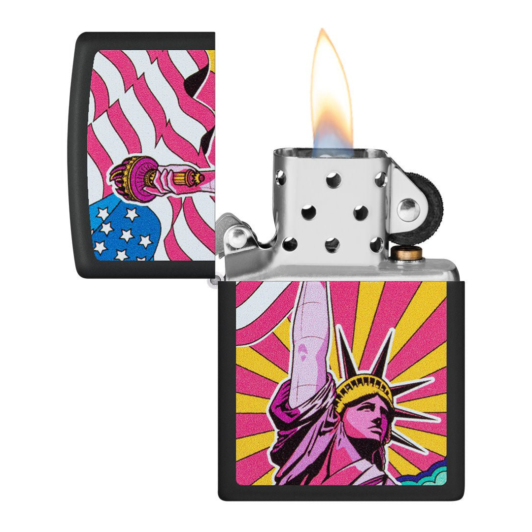 Zippo Lighter - Lady Liberty