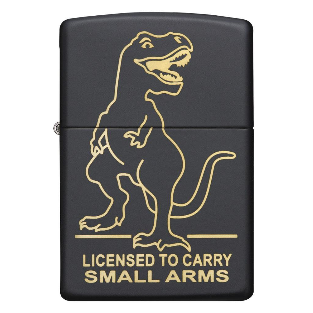 zippo windproof lighter licensed to carry small arms