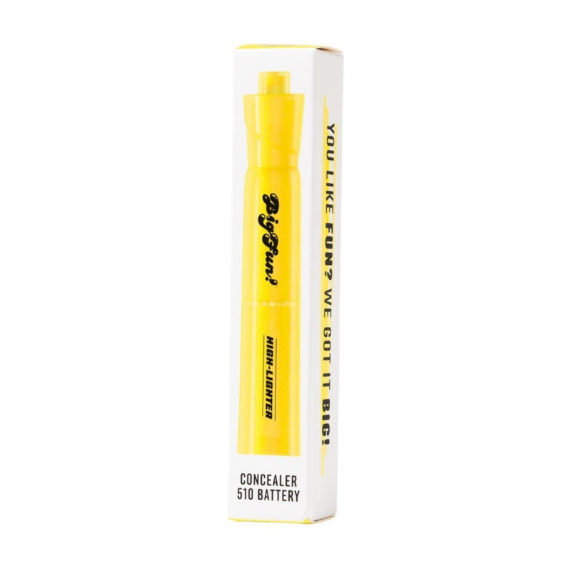 BigFun High Lighter 510 Battery Yellow Box