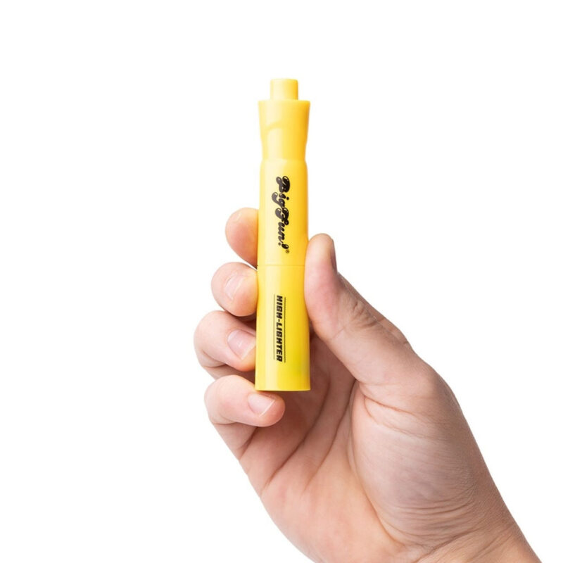 BigFun High Lighter 510 Battery Yellow In Hand