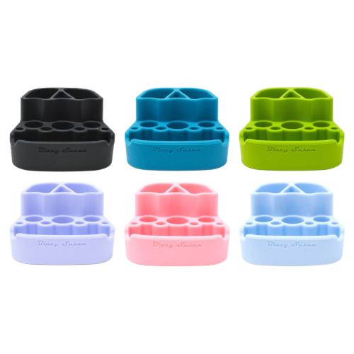 blazy-susan-silicone-dab-tool-station-colors Blazy Susan Silicone Dab Station in all colors view