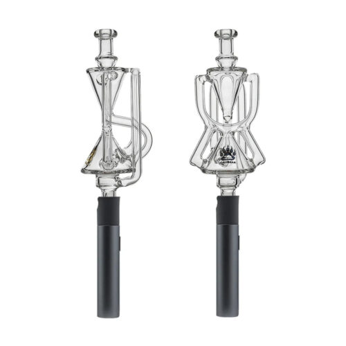 Calibear Hourglass Recycler glass attachment for Puffco Pivot