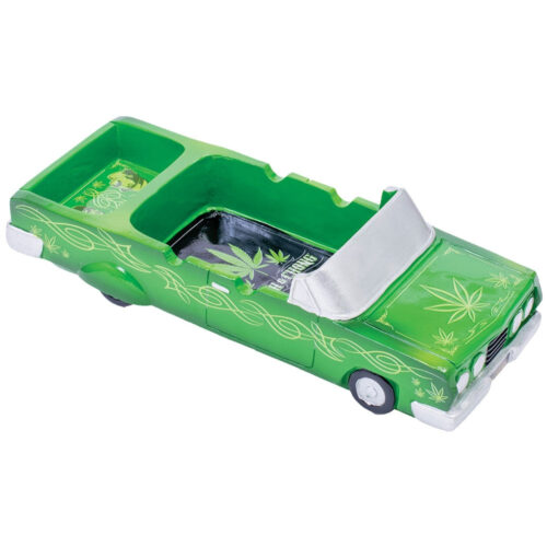 Cheech & Chong 50th Anniversary Lowrider Ashtray in side view