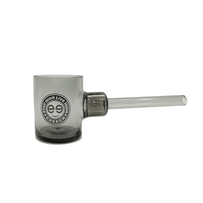 Cheech Glass Puffco Proxy Sherlock Pipe Attachment in Smoke view