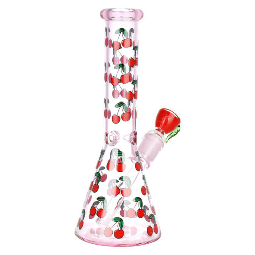 cherry-clouds-beaker-bong-water-pipe Cherry Clouds Beaker Bong Water Pipe