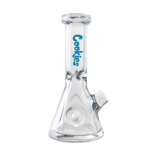 Cookies Beaker Hand Pipe in Blue view