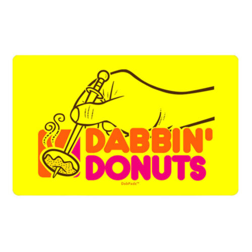 dabpadz-dab-mat-dabbin-donuts DabPadz Dab Mat Dabbin Donuts in 16 x 10 inch view
