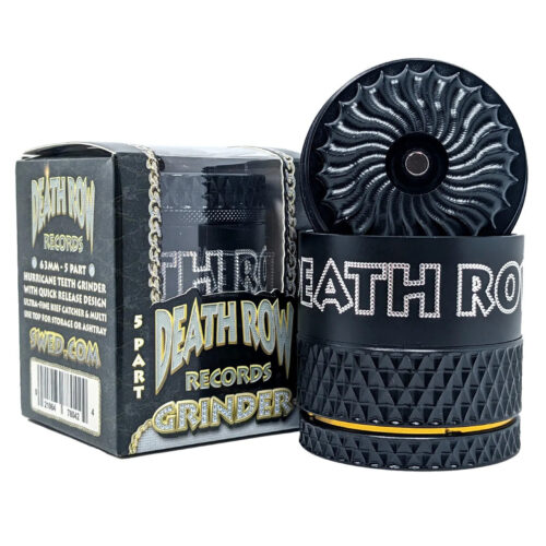 death-row-records-hurricane-grinder-black Death Row Records Hurricane Grinder in Black view