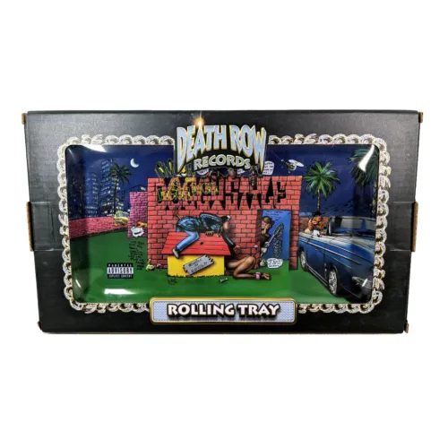 death-row-records-rolling-tray-doggystyle Death Row Records Tray in Doggystyle view