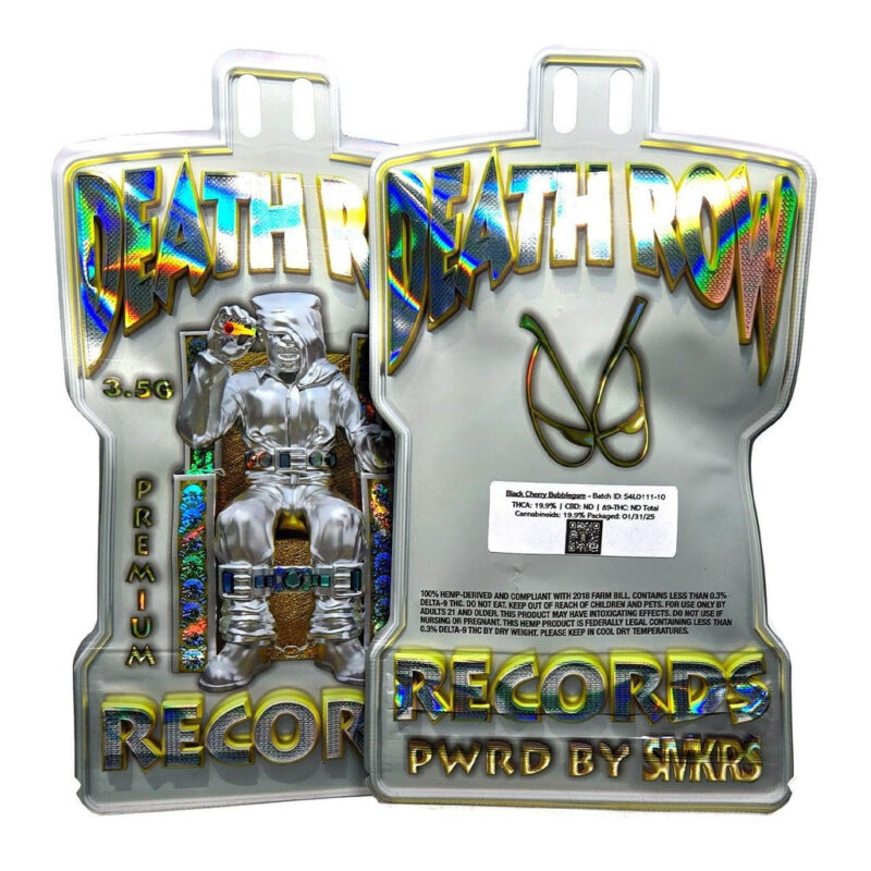 Death Row Records THCA Flower 3.5g Black Cherry Bubblegum view