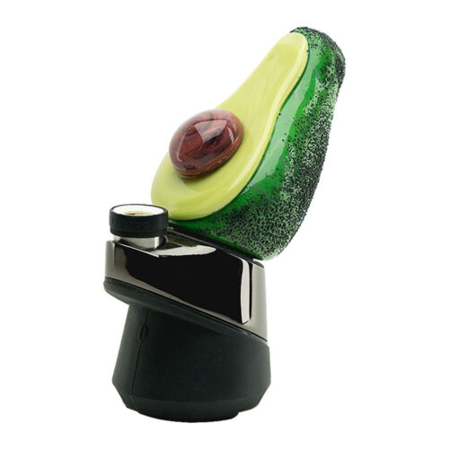 empire-glassworks-avocado-puffco-peak-attachment Empire Glassworks Avocadope Puffco Peak Attachment in front view
