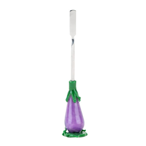 empire-glassworks-eggplant-dabber Empire Glassworks Eggplant Dabber in front view