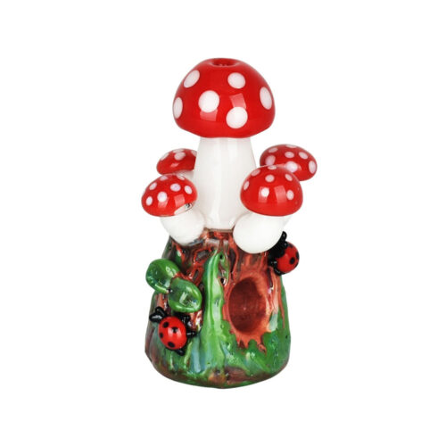 empire-glassworks-mushrooms-hand-pipe Empire Glassworks Mushrooms Hand Pipe in front view