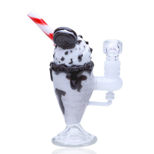 Empire Glassworks Sundae Cookie Float Mini Rig in front view