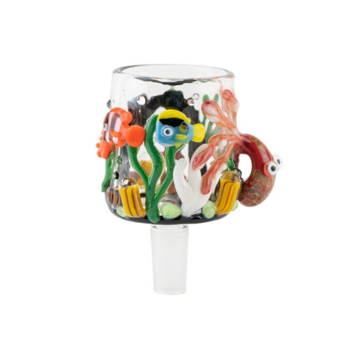 empire-glassworks-under-the-sea-puffco-proxy-water-pipe-attachment Empire Glassworks Under The Sea Puffco Proxy Attachment in front view
