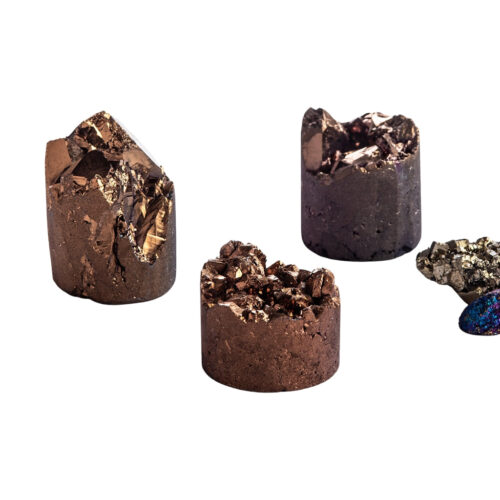 frosted-bronze-amethyst-crystal-cupcake Frosted Bronze Amethyst Crystal Cupcake