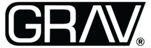 GRAV logo black