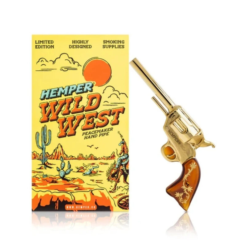 Hemper Wild West Peacemaker Hand Pipe box view