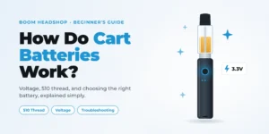 how do cart batteries work