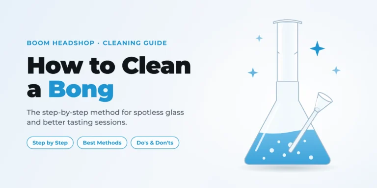 how to clean a bong