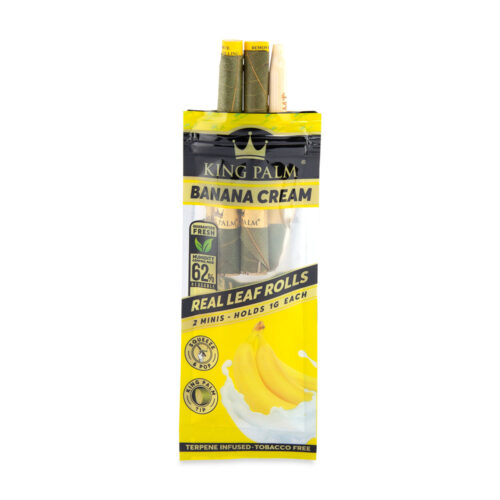 king-palm-leaf-mini-cones-banana-cream king palm leaf mini cones banana cream