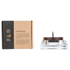 marley natural black crystal ashtray box