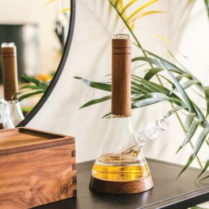 marley-natural-black-walnut-glass-bong-lifestyle marley natural black walnut glass bong lifestyle