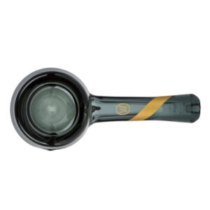 Marley Natural Smoked Glass Spoon side view