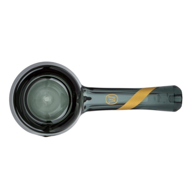 Marley Natural Smoked Glass Spoon side view