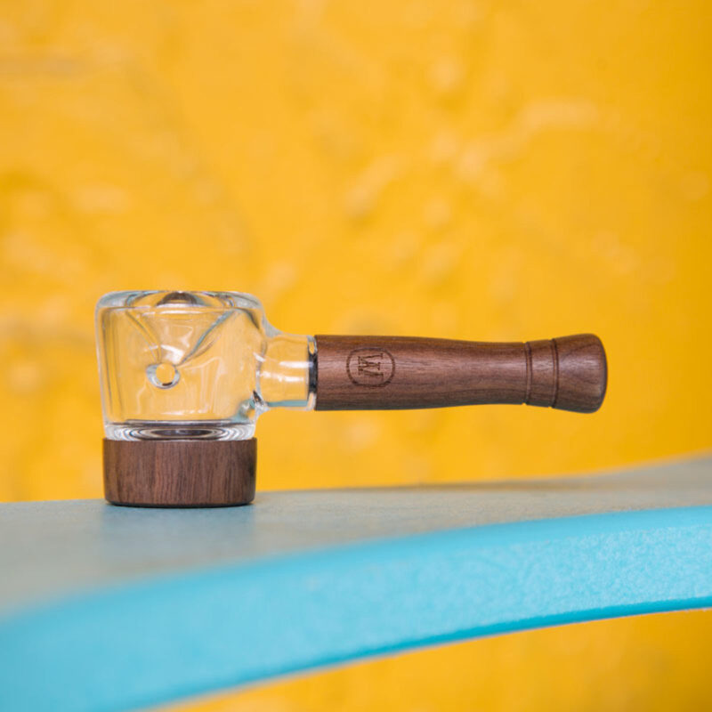 marley natural walnut glass spoon
