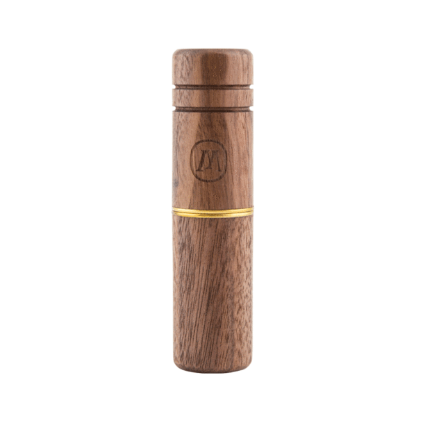 Marley Natural Black Walnut Holder front view