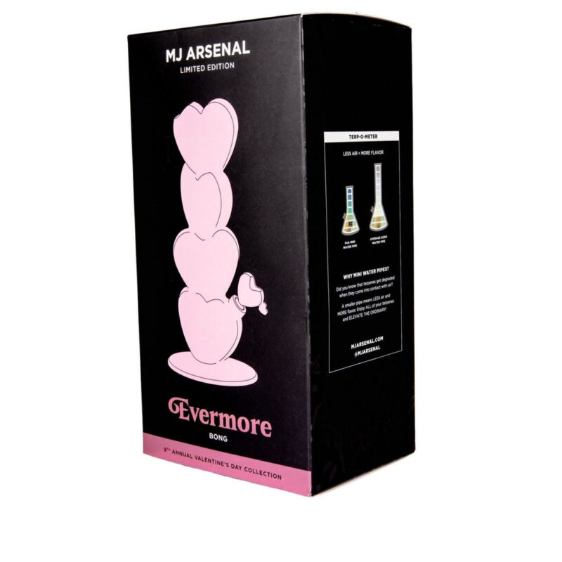 MJ Arsenal Evermore Bong retail box packaging