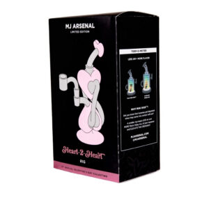 MJ Arsenal Heart-2-Heart Dab Rig retail box packaging