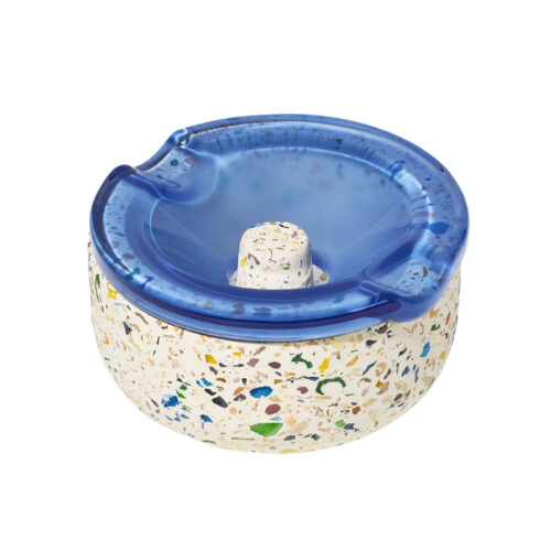 NWTN Home Symi Ashtray in Maritime Blue view
