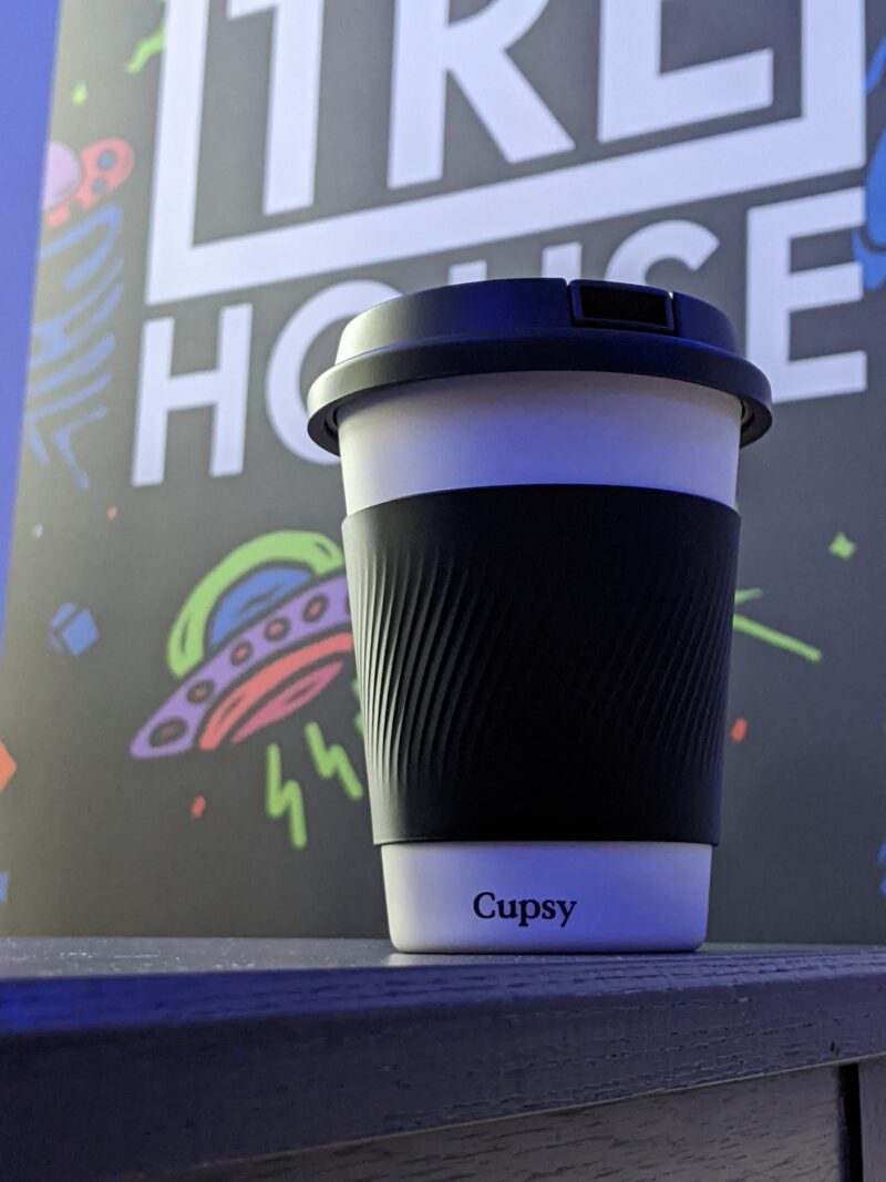 Puffco Cupsy Coffee Cup Bong lifestyle shot