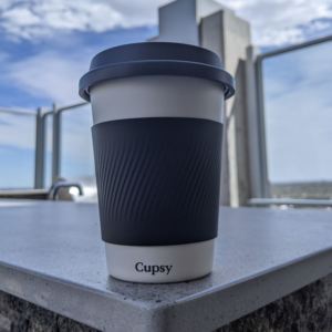 Puffco Cupsy Coffee Cup Bong side view
