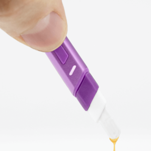 puffco hot knife indiglow purple edition dab tool