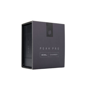 Puffco Peak Pro 3DXL Chamber Black Edition retail box packaging