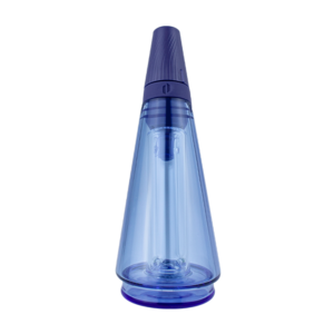 puffco peak pro colored travel glass royal blue