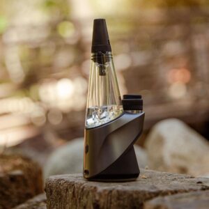 puffco peak pro travel glass top clear