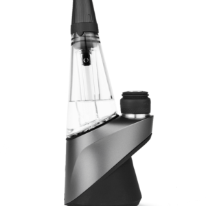 puffco peak pro travel glass top clear black