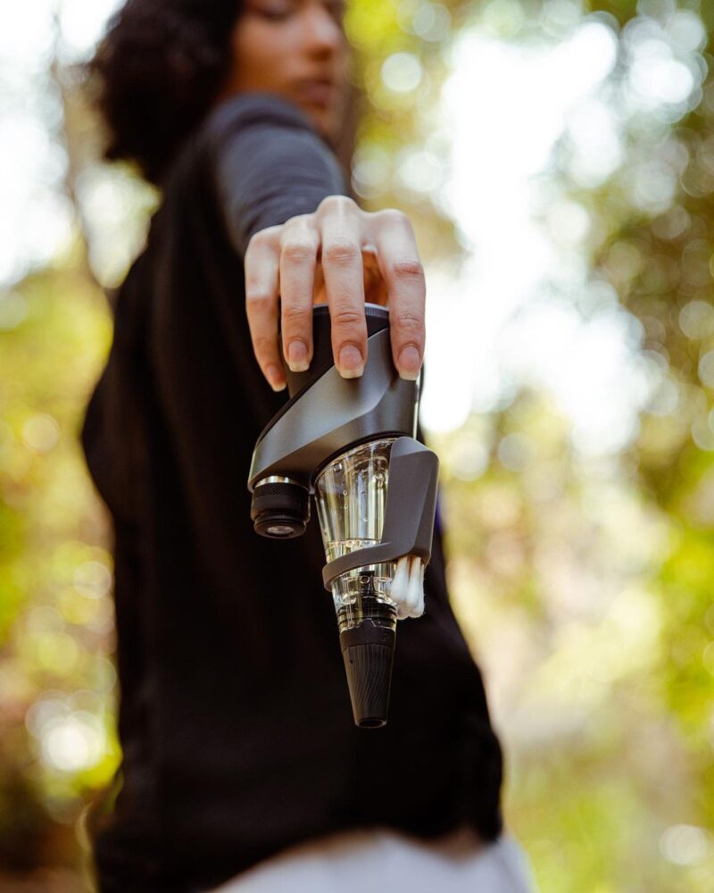 puffco peak pro travel glass top upside down