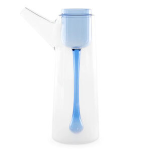 puffco-proxy-droplet-glass-bubbler-blue Puffco Proxy Droplet Glass Bubbler Blue