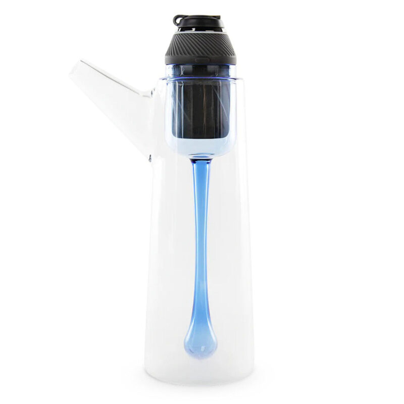 puffco-proxy-droplet-glass-bubbler-water-pipe-blue Puffco Proxy Droplet Glass Bubbler Water Pipe Blue