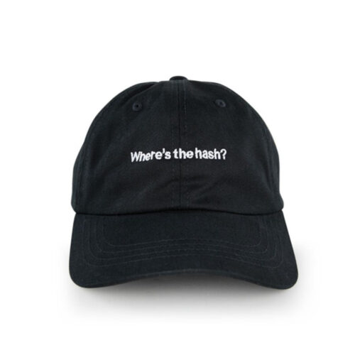 Puffco Where's the Hash? Hat front view