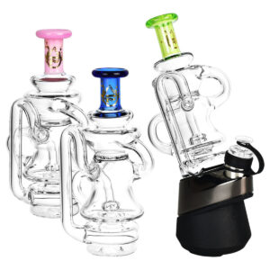 pulsar puffco peak glass top recycler attachment 3