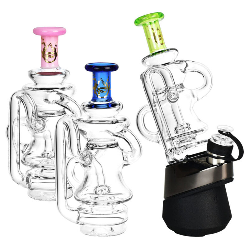 pulsar puffco peak glass top recycler attachment 3